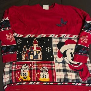 Disney Mickey Christmas Crewneck Sweater